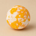 Candy corn bath bomb