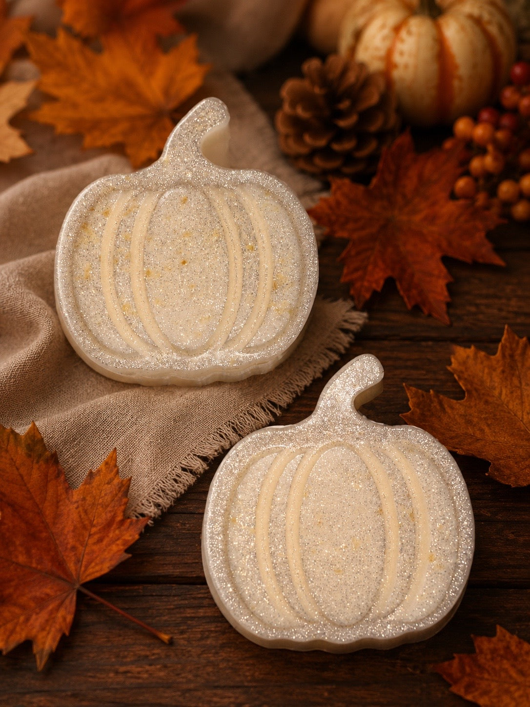Calabaza blanca 2 soap set