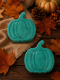 Blue harvest pumpkin 2 soap set