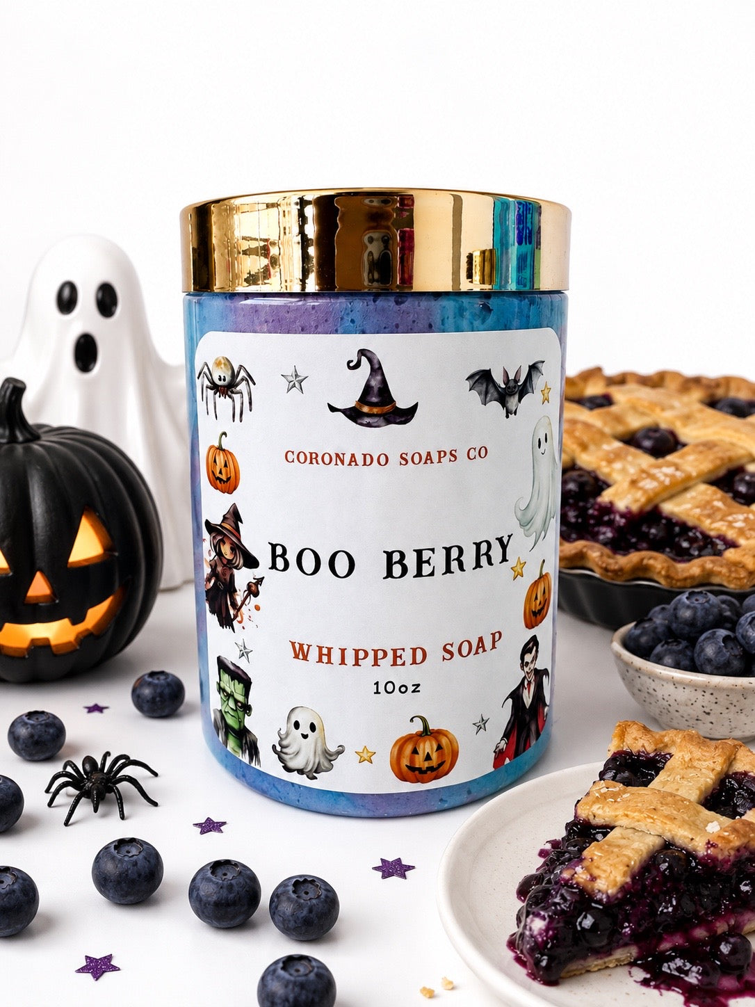 Boo berry whipped soap