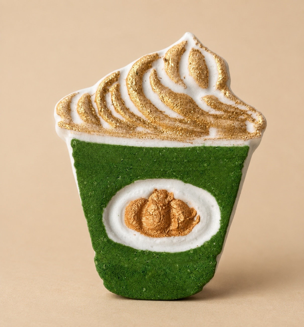 Pumpkin spice Latte bath bomb